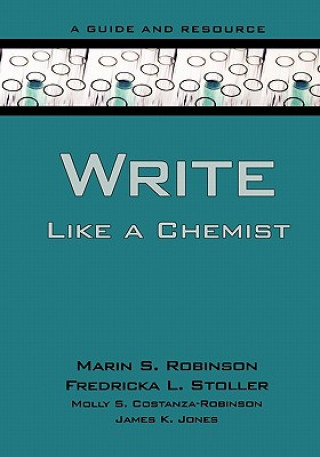 Livre Write Like a Chemist Marin S. Robinson