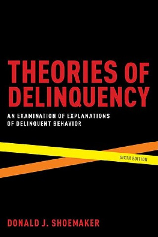 Książka Theories of Delinquency Donald J Shoemaker