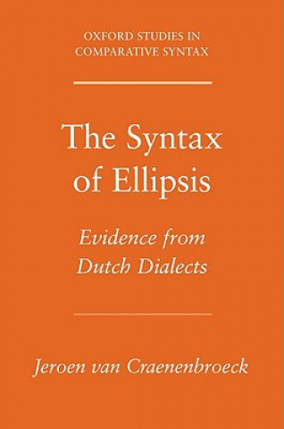 Kniha Syntax of Ellipsis Jeroen van Craenenbroeck