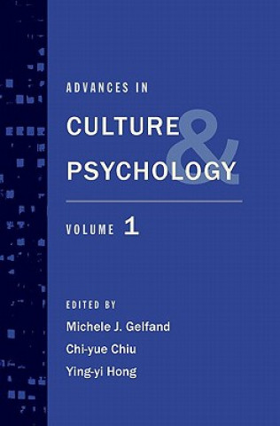 Kniha Advances in Culture and Psychology Michele J. Gelfand