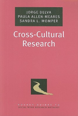 Knjiga Cross-Cultural Research Jorge Delva