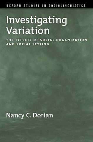 Carte Investigating Variation Nancy C. Dorian