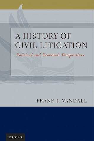 Könyv History of Civil Litigation Frank J. Vandall