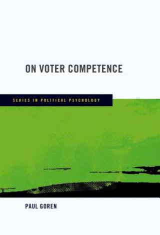 Kniha On Voter Competence Paul Goren