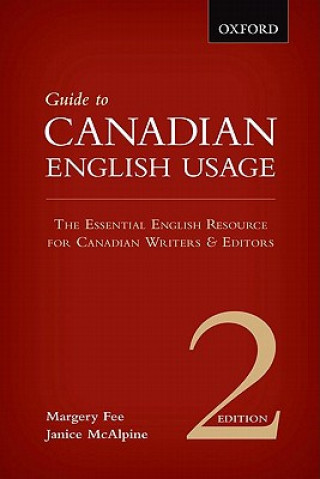 Książka Guide to Canadian English Usage Margery Fee