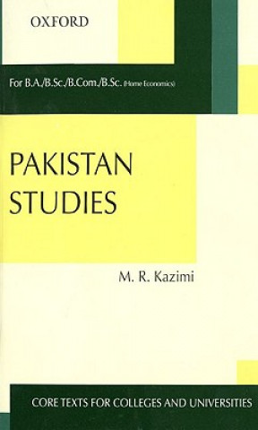Könyv Pakistan Studies Kazimi