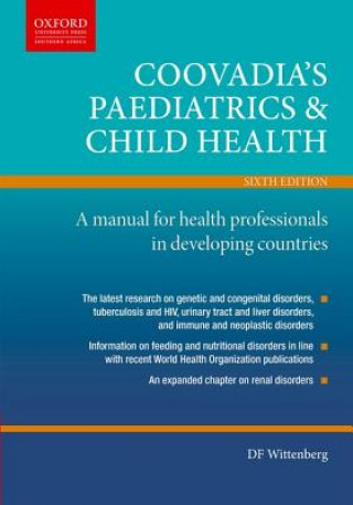 Kniha Coovadia's Paediatrics and Child Health D F Wittenberg