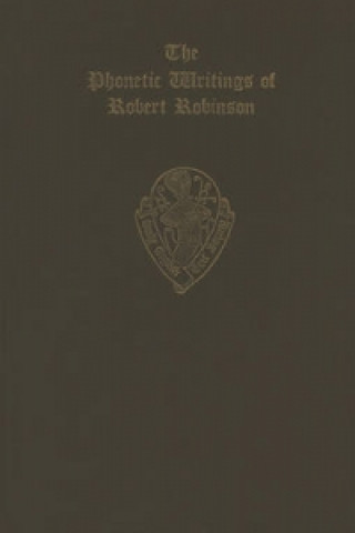 Carte Phonetic Writings of Robert Robinson Robert Robinson