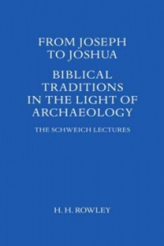 Könyv From Joseph to Joshua H. H. Rowley
