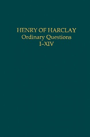 Kniha Henry of Harclay Mark G. Henninger