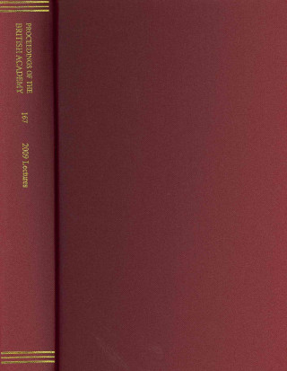 Könyv Proceedings of the British Academy Volume 167, 2009 Lectures Ron Johnston