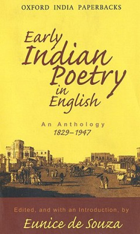 Knjiga Early Indian Poetry in English Eunice De Souza