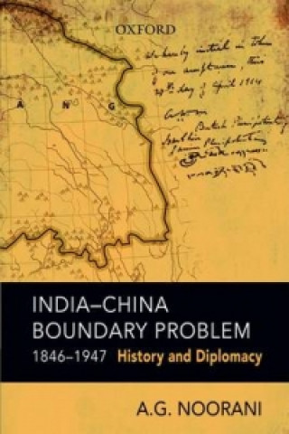 Könyv India-China Boundary Problem, 1846-1947 A. G. Noorani