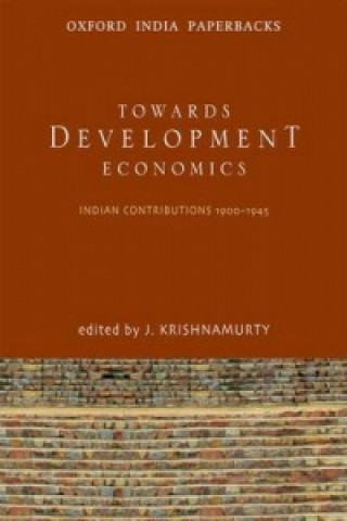 Livre Toward Development Economics J. Krishnamurty