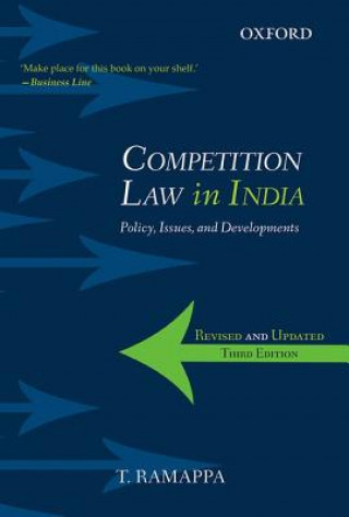 Kniha Competition Law in India T. Ramappa