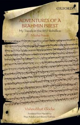 Buch Adventures of a Brahmin Priest Vishnubhat Godse