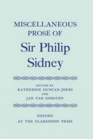 Book Miscellaneous Prose Philip Sidney
