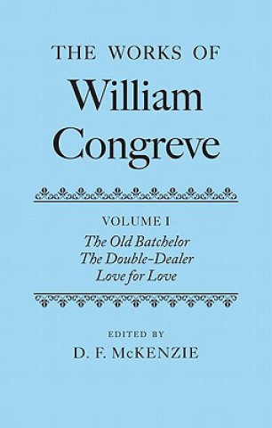 Carte Works of William Congreve Donald Mckenzie