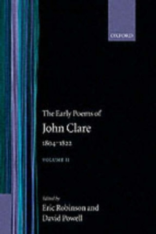 Carte Early Poems of John Clare 1804-1822 John Clare