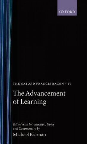 Könyv Oxford Francis Bacon IV Francis Bacon