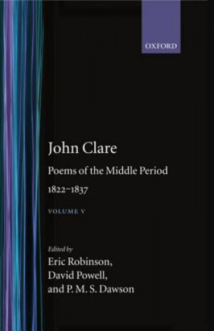 Könyv John Clare: Poems of the Middle Period, 1822-1837 John Clare
