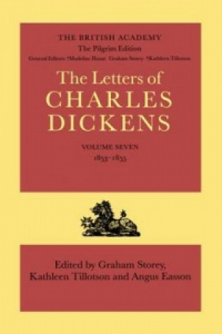 Kniha Pilgrim Edition of the Letters of Charles Dickens: Volume 7: 1853-1855 Charles Dickens