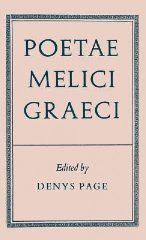 Книга Poetae Melici Graeci Denys L. Page