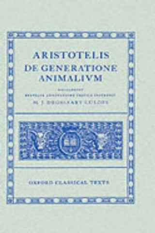 Carte On the Generation of Animals (De Generatione Animalium) Aristotle