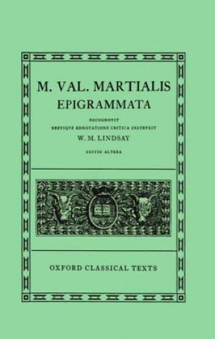 Könyv Martial Epigrammata Martial