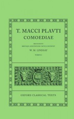 Libro Plautus Comoediae Vol. I: Amphitruo - Mercator Titus Maccius Plautus