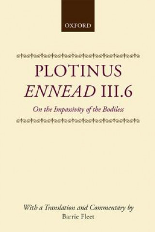 Könyv Ennead III.6 Plotinus
