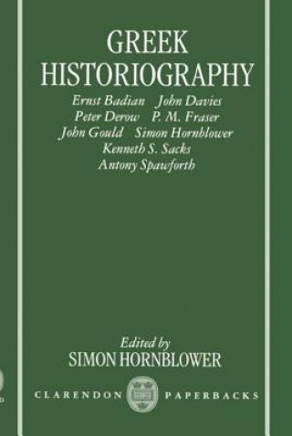 Könyv Greek Historiography Simon Hornblower