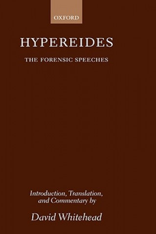 Kniha Hypereides: The Forensic Speeches Hypereides