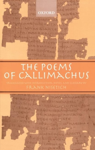 Carte Poems of Callimachus Callimachus