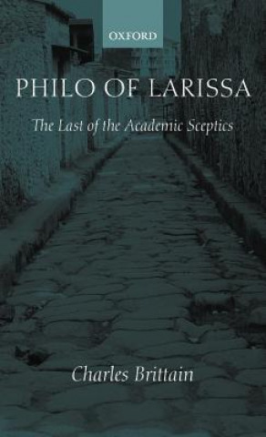 Könyv Philo of Larissa Charles Brittain