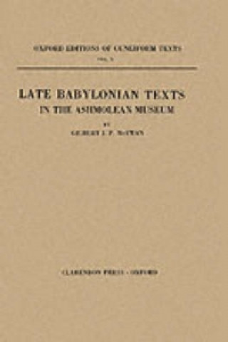 Kniha Late Babylonian Texts in the Ashmolean Museum 