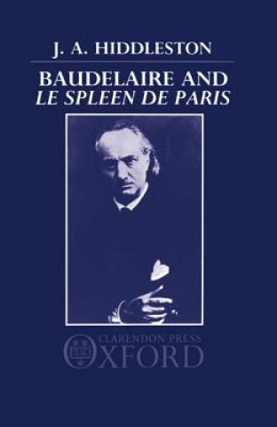 Книга Baudelaire and 'Le Spleen de Paris' J. A. Hiddleston