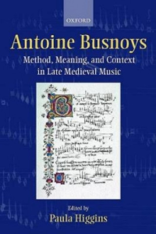 Livre Antoine Busnoys 