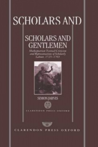 Carte Scholars and Gentlemen Simon Jarvis