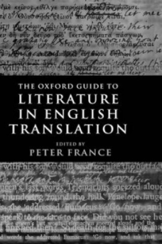 Buch Oxford Guide to Literature in English Translation 