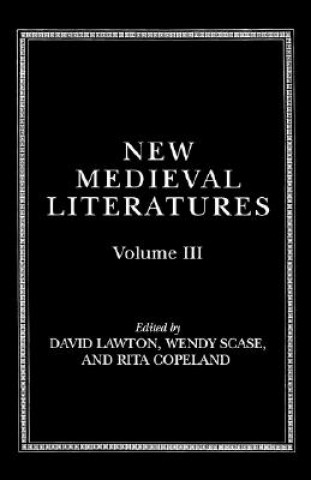 Książka New Medieval Literatures Wendy Scase