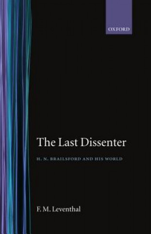 Buch Last Dissenter Fred M. Leventhal