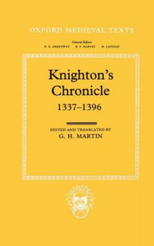 Könyv Knighton's Chronicle 1337-1396 Henry Knighton