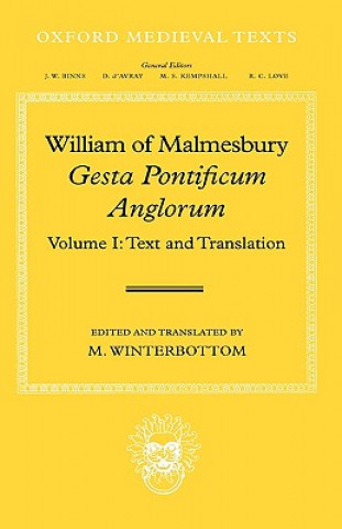 Könyv William of Malmesbury: Gesta Pontificum Anglorum, The History of the English Bishops Michael Winterbottom