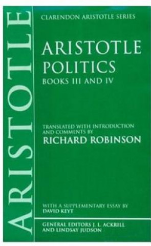 Buch Politics: Books III and IV Aristotle