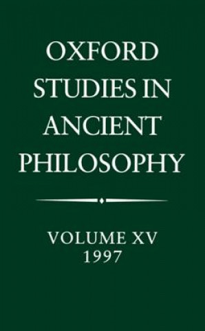 Book Oxford Studies in Ancient Philosophy: Volume XV, 1997 C. C. W. Taylor