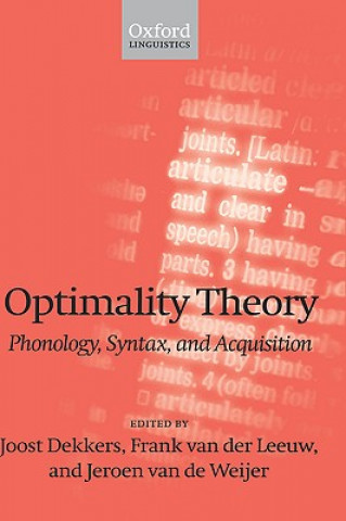 Książka Optimality Theory Joost Dekkers