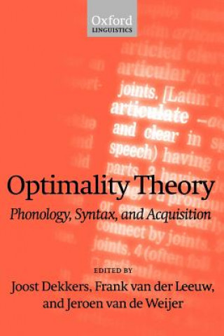 Kniha Optimality Theory Joost Dekkers