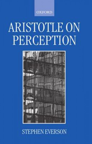 Kniha Aristotle on Perception Everson