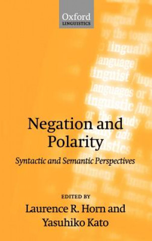 Knjiga Negation and Polarity Laurence R. Horn